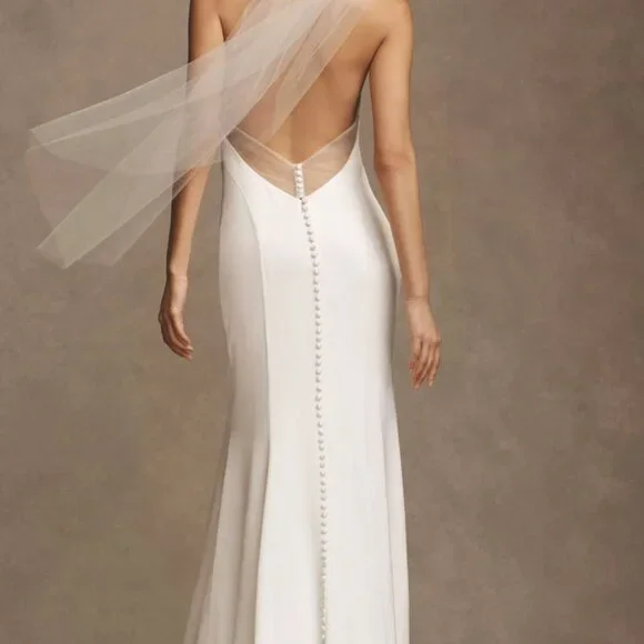 ANTHROPOLOGIE WEDDING DRESS - Jenny Yoo Harlyn Gown - Picture 6 of 6